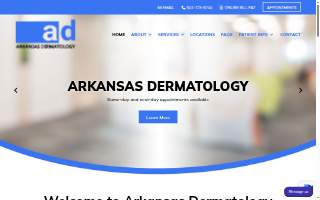 Arkansas Dermatology - Cabot website