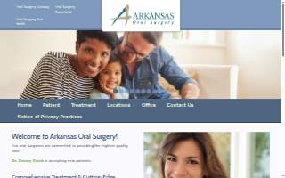 Arkansas Oral Surgery of Cabot website