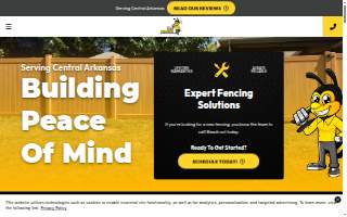 Bee Fencing and Decks website