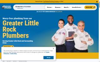 Benjamin Franklin Plumbing of Greater Little Rock website