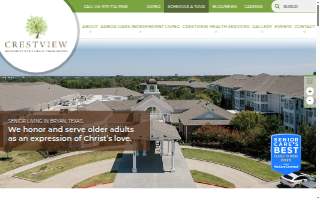 Crestview Senior Living website