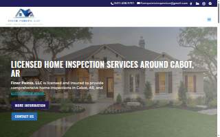 Finer Points Home Inspections website
