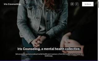 Iris Counseling website