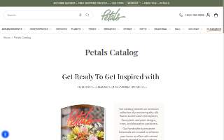 Petals & Plants Florist, Inc website