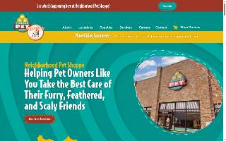 Safari Pets website