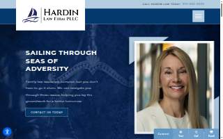 The Hardin Law Firm, PLC website
