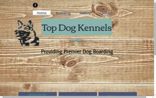 Top Dog Kennels website