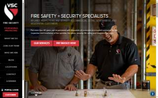 VSC Fire & Security, Inc. of Rogers website