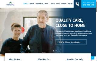 Ouachita Nursing and Rehab website