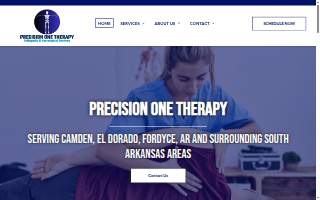 Precision One Therapy in Camden website