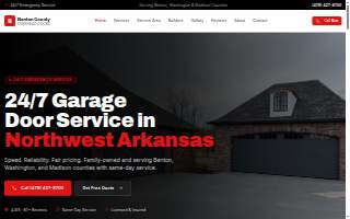 Benton County Overhead Doors website