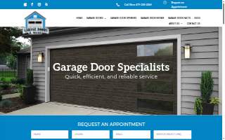 Garage Doors & More website