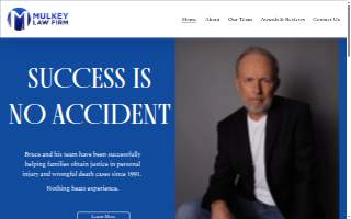 Mulkey Law Firm website