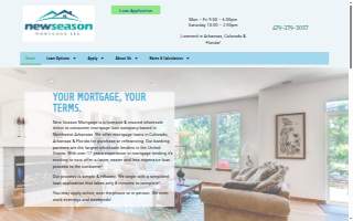 New Season Mortgage, LLC of Bentonville website