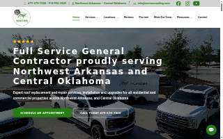 Nortons Roofing website