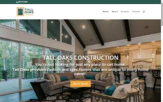 Tall Oaks Construction of Centerton website