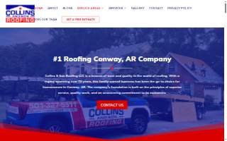 Collins & Son Roofing LLC website