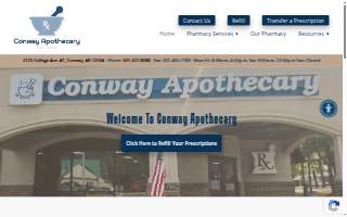 Conway Apothecary website