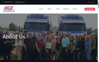 Conway Courier Services website