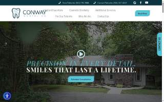 Conway Dental Co. website