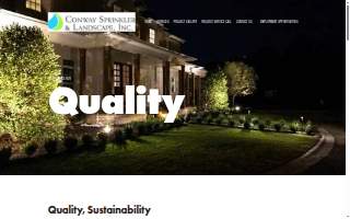 Conway Sprinkler & Landscape website