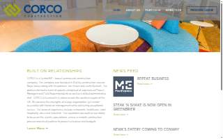 Corco Construction website