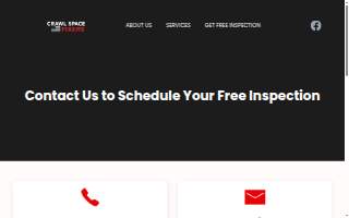 Crawl Space Fixers LLC website