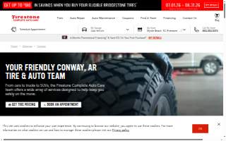 Firestone Complete Auto Care website