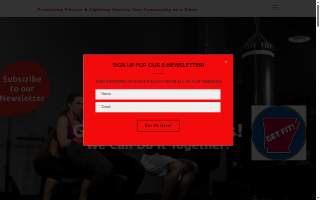 Get Fit Arkansas website