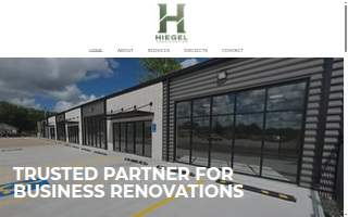 Hiegel Construction LLC website