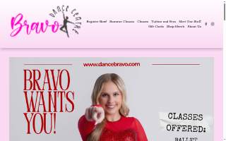 Bravo Dance Centre website