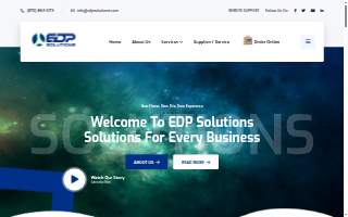 EDP Solutions website
