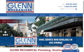 Glenn Mechanical website