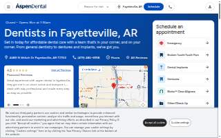Aspen Dental - Fayetteville website