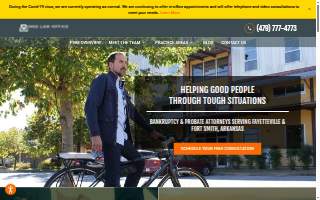 Bond Law Office website