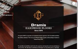 Dramis Hardwood Floors website