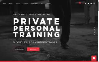 NWA Fit Pros website