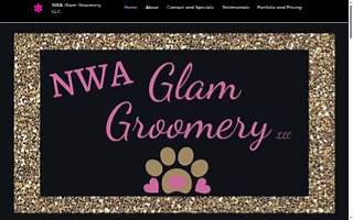 NWA Glam Groomery, LLC. website