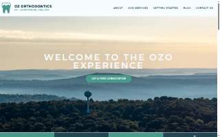 OZ Orthodontics website