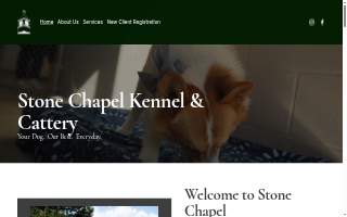 Stone Chapel Kennel & Cattery of Fayetteville website