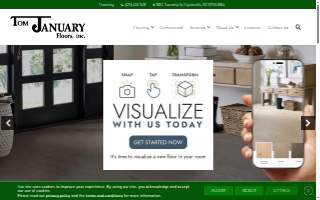 Tom January Floors Inc. website
