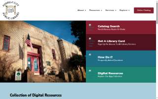 Forrest City Public Library website