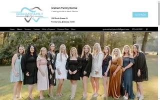 Graham Family Dental website