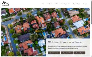 Hastings Real Estate website