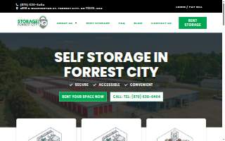 Storage HQ - Forrest City website
