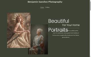 Benjamin Sanchez Photography website