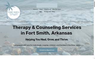 Fort Smith Therapy-- Mental Health Counseling Services website