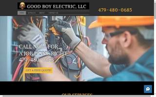 Good Boy Electric, LLC website