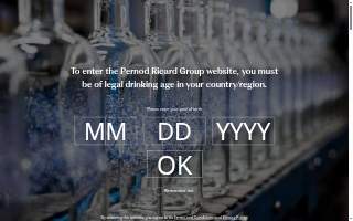 Pernod Ricard USA website