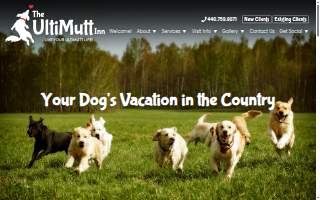 Ultimutt Dog Care website